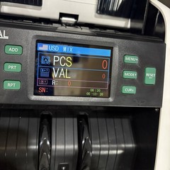 MIXVAL MV1 Mixed Money Counter Tested Working