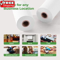 2 1/4″ Inch X 50’Ft Thermal Paper (50 Rolls), BPA Free Receipt Paper, 58Mm Therm