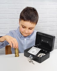 Small Cash Box Key Lock Black Metal Money Tray Safe Lockbox XXSmall Security