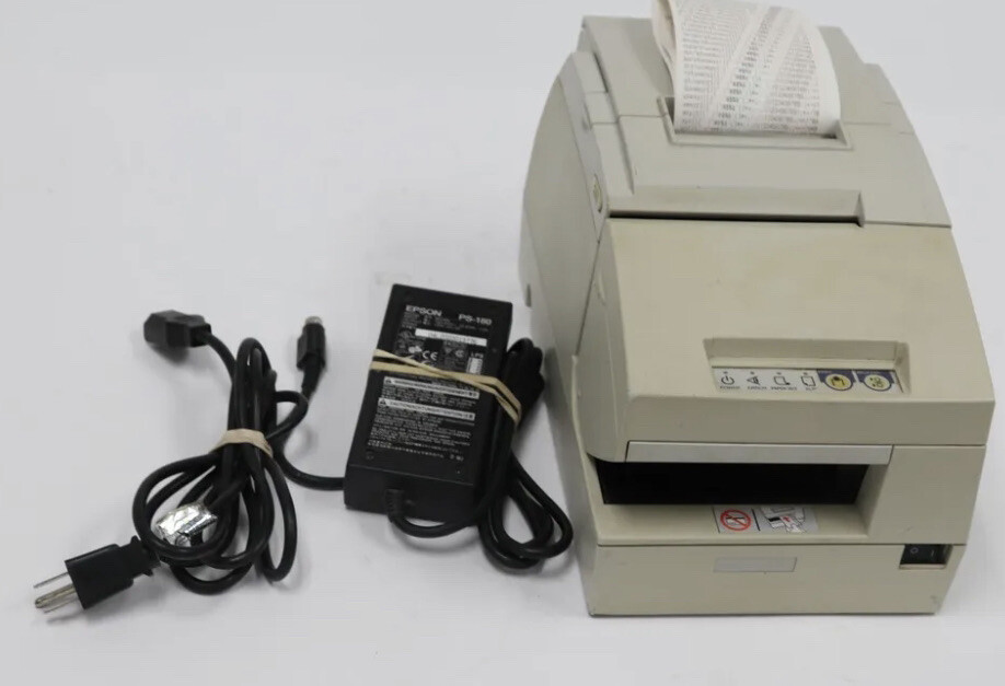 EPSON TM-H6000II RECEIPT PRINTER M147C w Power Adapter