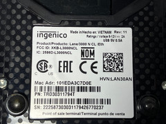 Ingenico Lane/3000 PIN Pad with power supply