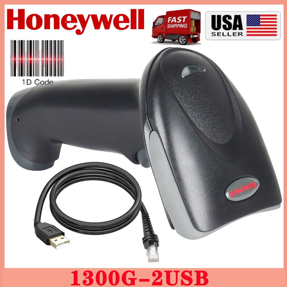 Honeywell Hyperion 1300G-2USB 1D Handheld Barcode Scanner Reader With USB Cable