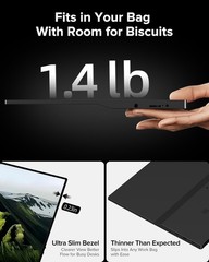 EVICIV Portable Monitor Touchscreen 15.6”, 125% sRGB 1080P IPS 10-Point To