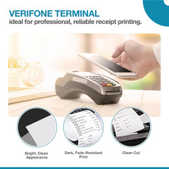 Thermal Paper Rolls for Verifone Vx520, Vx680, T650, P400M – Thermal Receipt Pap