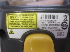 Motorola Symbol DS6707-SR20007ZZR Barcode Scanner with USB Power Plus Cable