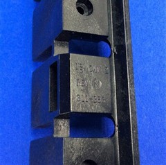 CPI Telequip 310-363P, S TFX Canister Foot Black Coin Tray Stack Guide – NEW
