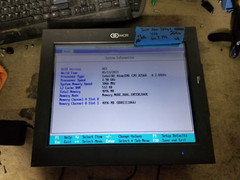 NCR 7754 POS Touchscreen Terminal Windows 7 Intel Atom D2560 2.0GHz 4GB READ