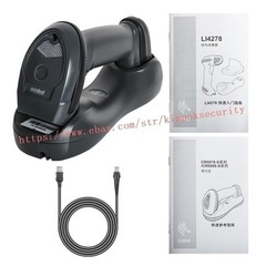 Zebra Symbol LI4278 Wireless Bluetooth Barcode Scanner with Cradle and USB Cable