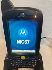 Motorola MC67 MC67NA-PDABAB00300 + Stylus Pen and Charger CRD5500 – Bad Battery