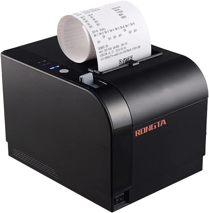 Rongta Thermal Receipt Printer 80mm Thermal P.O.S printer compatible w/ Windows/