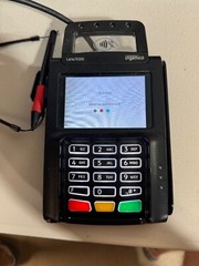 Ingenico Lane/5000 Payment Terminal w/ Stylus – EMV NFC Contactless Chip & PIN