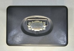VINTAGE UNION CASH BOX UNION STEEL CHEST METAL GRAY WITH DRAWER