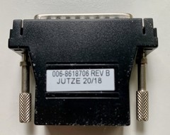 NCR DB25 RS-232 Serial Port to RJ45 Cat5 Adapter Fits EPSON & Bixolon Printers