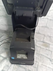 Elo Touch ESY10i1 POS Touchscreen w/ Star TSP650II Printer Swivel Stand AS-IS