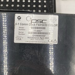 PSC 4-1 COMM DOCK F4410/20 / NO POWER ADAPTER