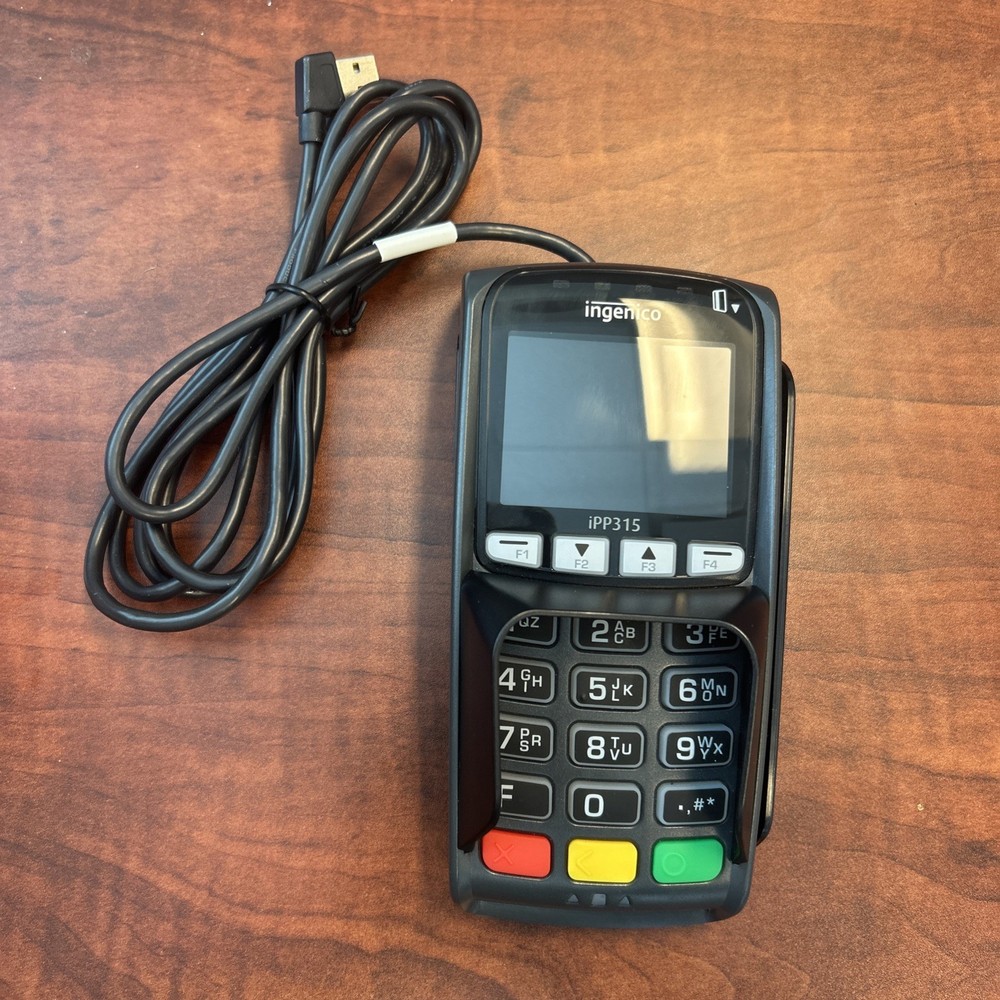 Lot of 7 Ingenico Card Payment Terminals Desk/3500 & iPP315 – AS-IS / For Parts