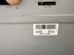 Cash Drawer POS Model 93-24v Deluxe