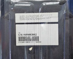 Refurbished Hypercom T7P Credit Card Machine with Power Supply In POS Box.