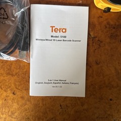 Tera Barcode Scanner Wireless Versatile 2-in-1 2.4Ghz Wireless + USB 2.0 Wired