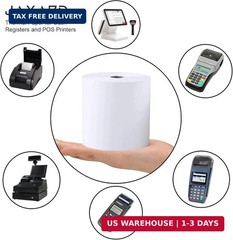 Jayard 2-1/4inch*50ft Thermal Paper Rolls For Credit Card – Cash Register Rolls
