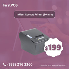 15” Touchscreen POS Cash Register Till System Takeout