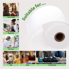 50 Rolls 2 1/4 x 50′ Thermal Paper Credit Card & Cash Register POS Receipt Paper