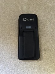 Lot of 5 Toast Go 2 Handheld POS Tablets TG200 with DTC200 Charging Dock