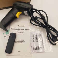 Nadamoo Wireless Barcode Scanner BUR3003 USB 433MHz