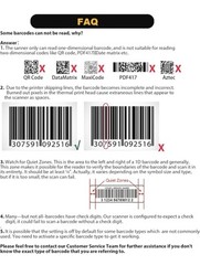 NADAMOO BUR3003 433MHz Wireless Barcode Scanner
