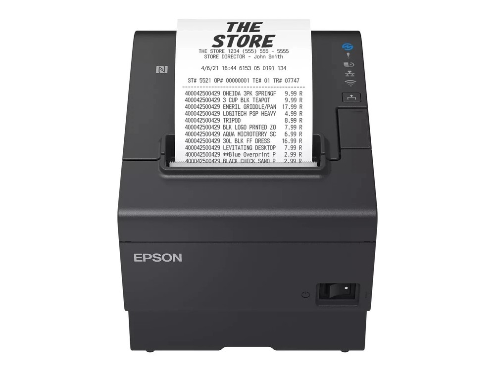 Epson TM-T88VII (112) Thermal Receipt Printer – USB & Ethernet – Fast 350mm/s