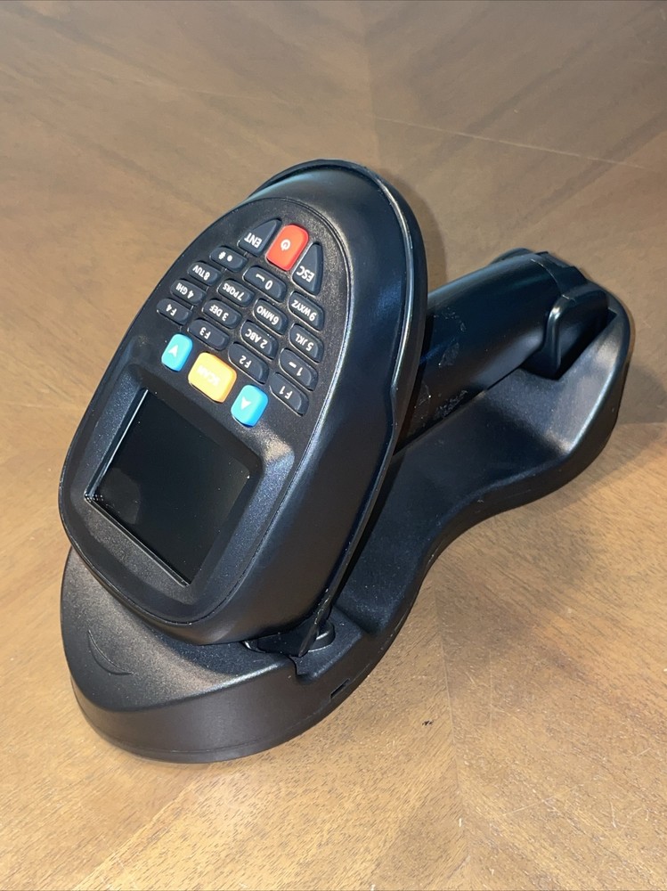 JRHC Inventory Scanner Wireless, 2D Barcode Scanner with Base. No Cord S-7103T