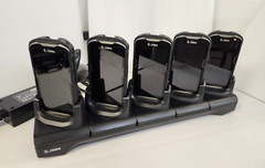 ✅SET OF 5 Zebra TC56 Android Barcode Scanners +Cradle +New Cases & Handles!🔥⭐