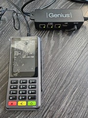 Verifone P400 Plus Stripe Credit Card Terminal, tested, turns on