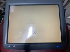 **Micros Workstation 5 System Unit 400814-001 – w/Work Station 5 Table Stand