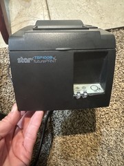 Used with box SQUARE POS SYSTEM REGISTER. Black with printer