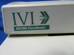 IVI MR2000 Check Reader Model # 2C10E0 Good Used