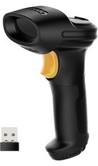 Inateck BCST-60 Barcode Scanner Wireless Reader Gun 2.4GHz Automatic Scanning
