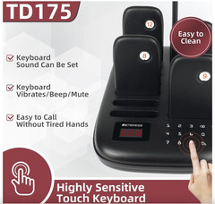 Retekess TD175 Restaurant Pager System Queuing 16 Buzzers Food Truck Cafe Club
