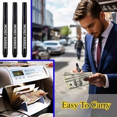 6 x Professional Counterfeit Money Marker Pen for Dollar Bill Authentication