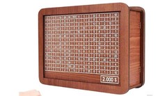 Cash Vault Wooden Savings Box Cash Saver Money Saving Challenge
