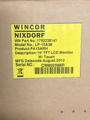 15” POS Touch Screen Monitor Wincor/Nixdorf LP-15A36