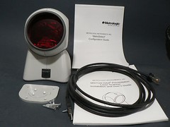 METROLOGIC ORBIT MK7120-71A38 USB BARCODE SCANNER WITH MOUNTING PLATE “US SELLER