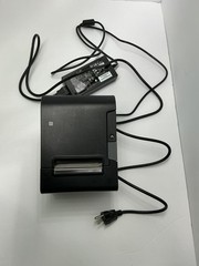 Epson TM-T88VI M338A Thermal Receipt Printers Lot of 2 Tested Working w/ Power S