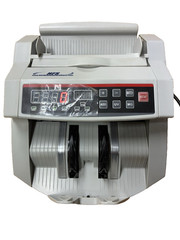 USED HFS Money Counter Bill Counting Machine Counterfeit Detector UV/MG 2108