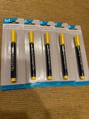New 5 pack Jot Counterfeit Money Detector Pen Marker Fake Dollar Bill Currency