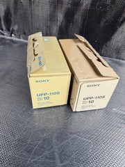 *Qty 2x Boxes/20 Pcs* Sony UPP-110S 10 Units Paper Printer Genuine *Ships Fast*