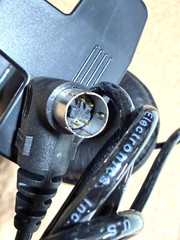HME HS15 Intercom Headset 306G100-1 w/ Mini DIN 4 Pin Connector