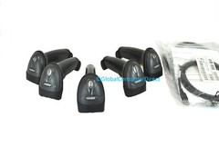 New/Open Box LOT OF 5x Symbol Motorola LS2208-SR20007 Laser Barcode Scanner +USB