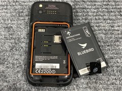 Lot of 4 Bluebird EF400 Mobile Devices w/ BAT-EF400 Batteries