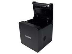 TESTED Sam4s GCUBE-102D Compact High-speed Thermal POS Receipt Printer USB LAN